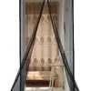 Magnetic mosquito net for doors